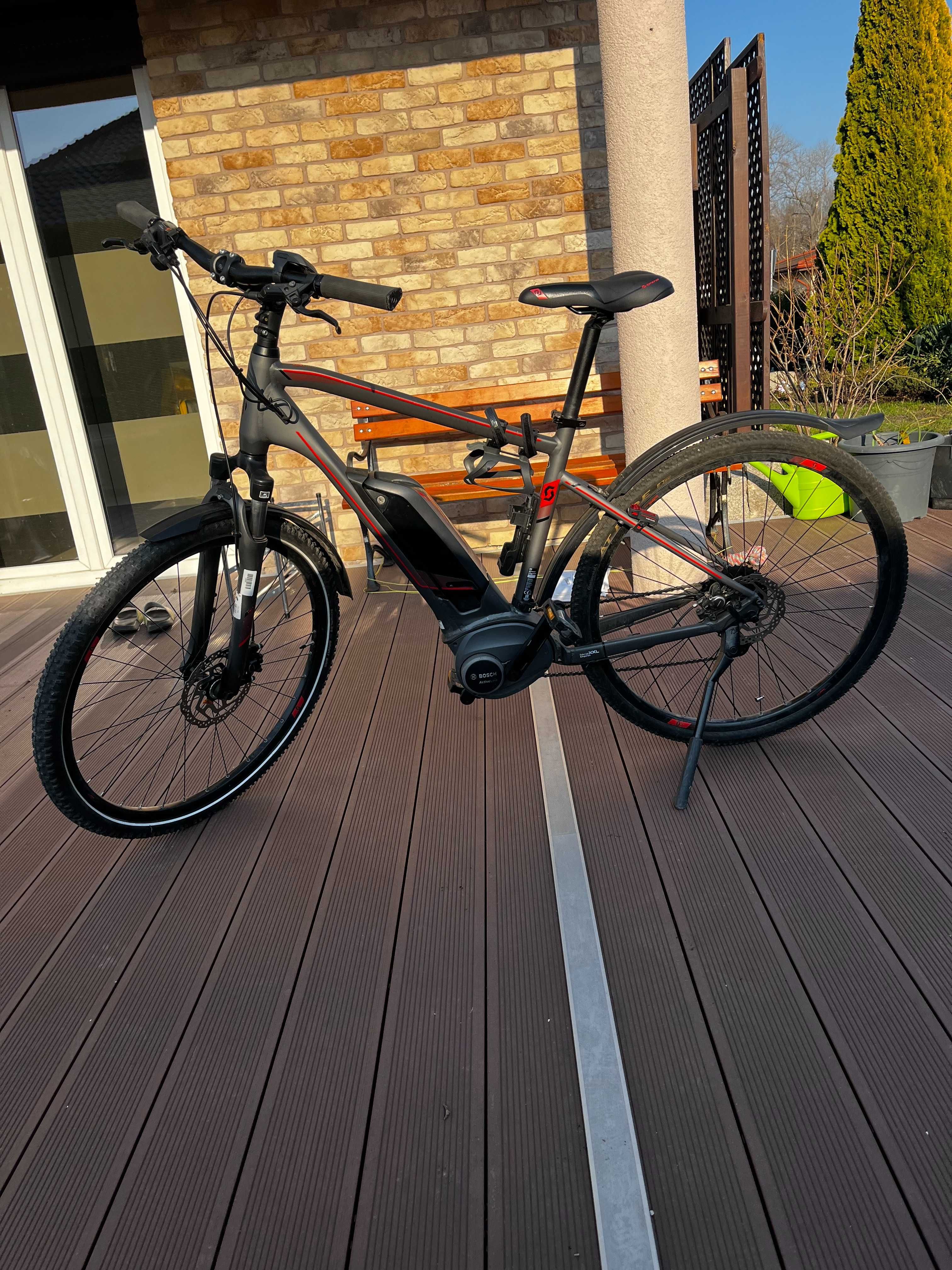 Scott E-Sub Cross 2018 - Elektryczny rower miejski - Bosch 250W