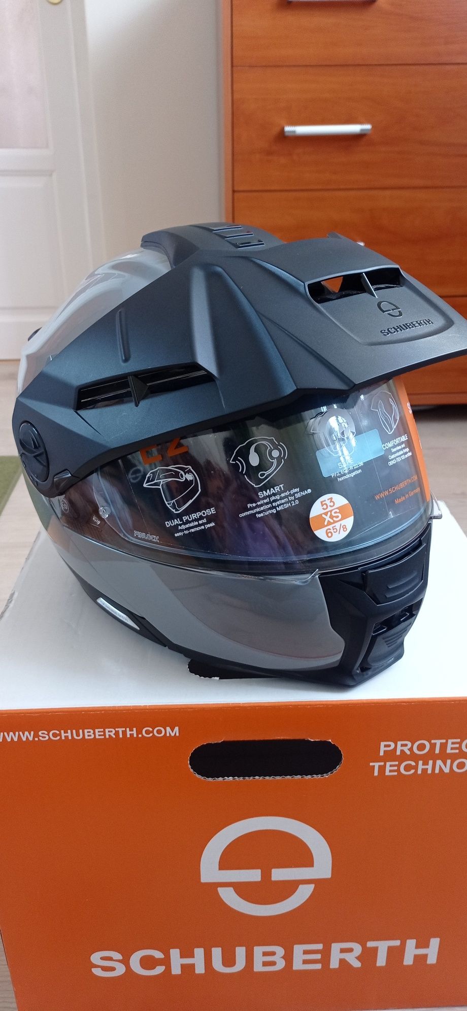 Kask szczękowy Schuberth E2 rozm.XS