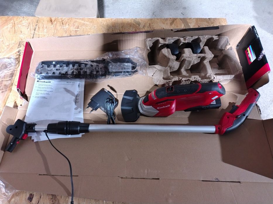 Nożyce Einhell „GE-CG 12 Li Zestaw nowych akcesorii!
