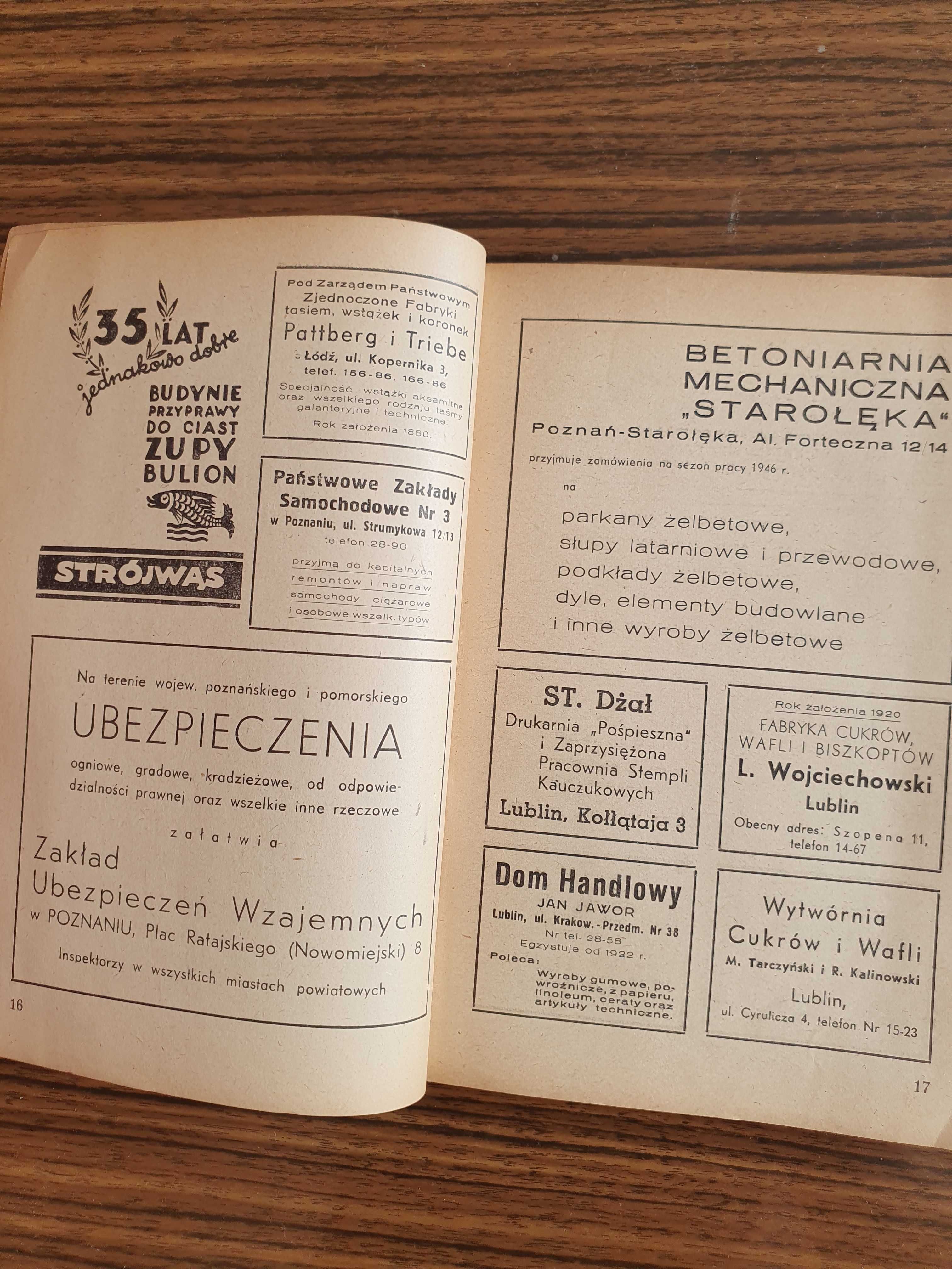 Informator o urzędach, instytucjach publicznych 1946