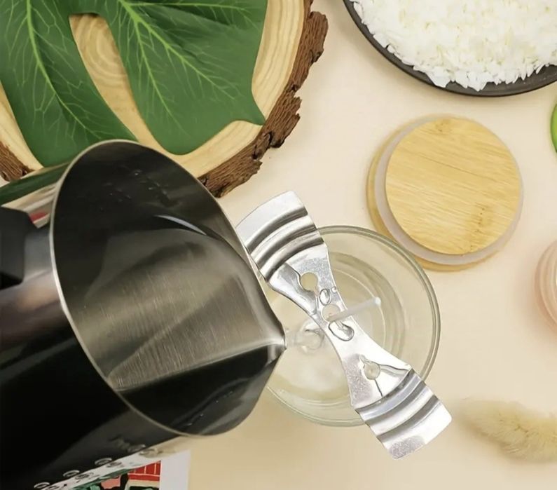 Zestaw startowy do świec sojowych.