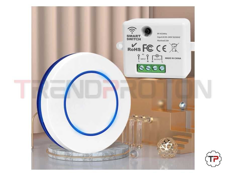 Interruptor de Luz Inteligente (Smart Switch Incluído)