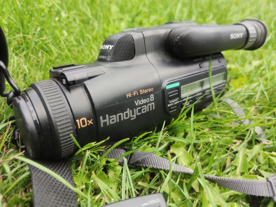 Sony ccd-fx500e video8 hi-fi torba pilot pasek zestaw retro analog vhs