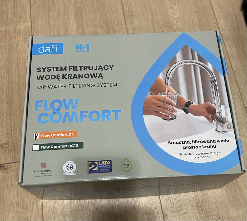 System filtrujący wodę kranową Dafi FLOW COMFORT D1