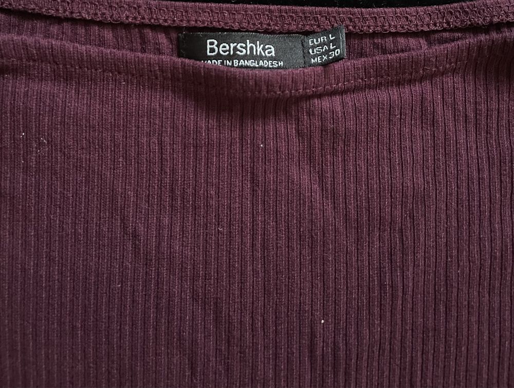 Top body wiązanie na ramionach Bershka L