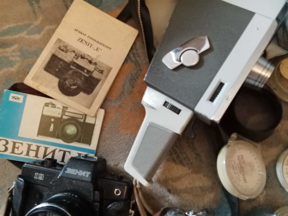 Zenit 19  fed aparaty i kam A8G1 Supra Cz stan nieznany filtry gadżety