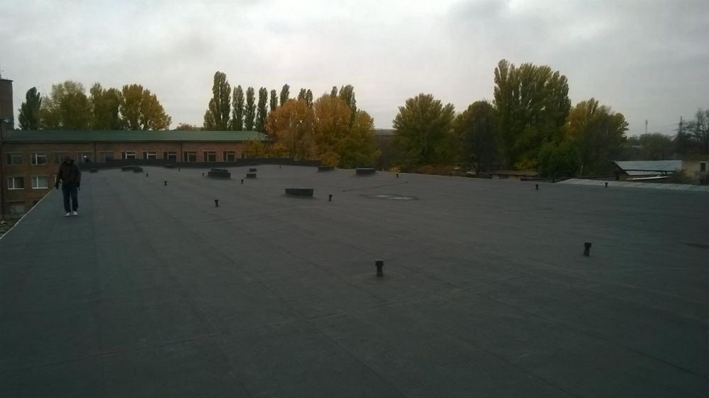 Ремонт криші (даху). М`яка покрівля. Покрівельні / Кровельные роботи.