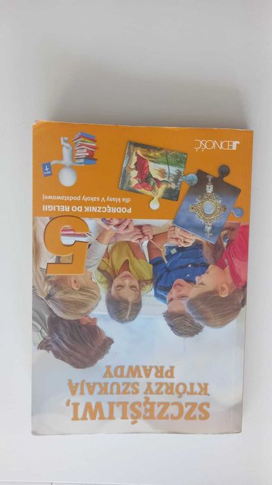 Podręcznik do religii do 5 klasy, stan jak nowy
