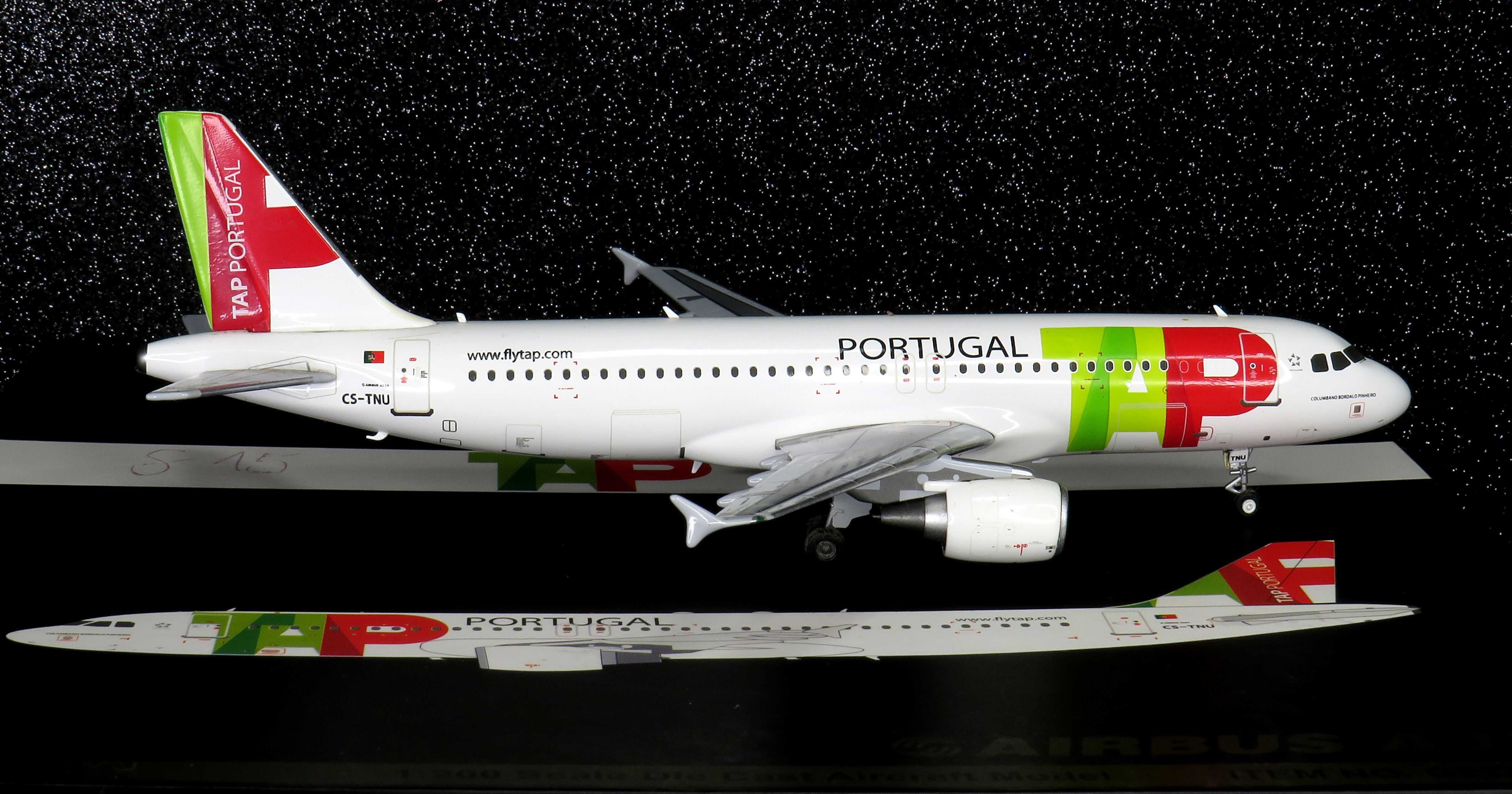 TAP Air Portugal Airbus A320-214 CS-TNU Columbano Bordalo Pinheiro