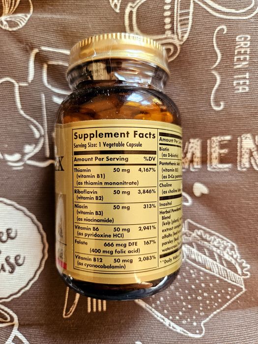 Solgar B-Complex 50 Солгар B-50 Complex вітаміни витамины В-50 100 250