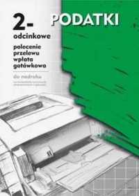 2 - odcinkowe polecenie przelewu - wpłata...F - 130 - 2