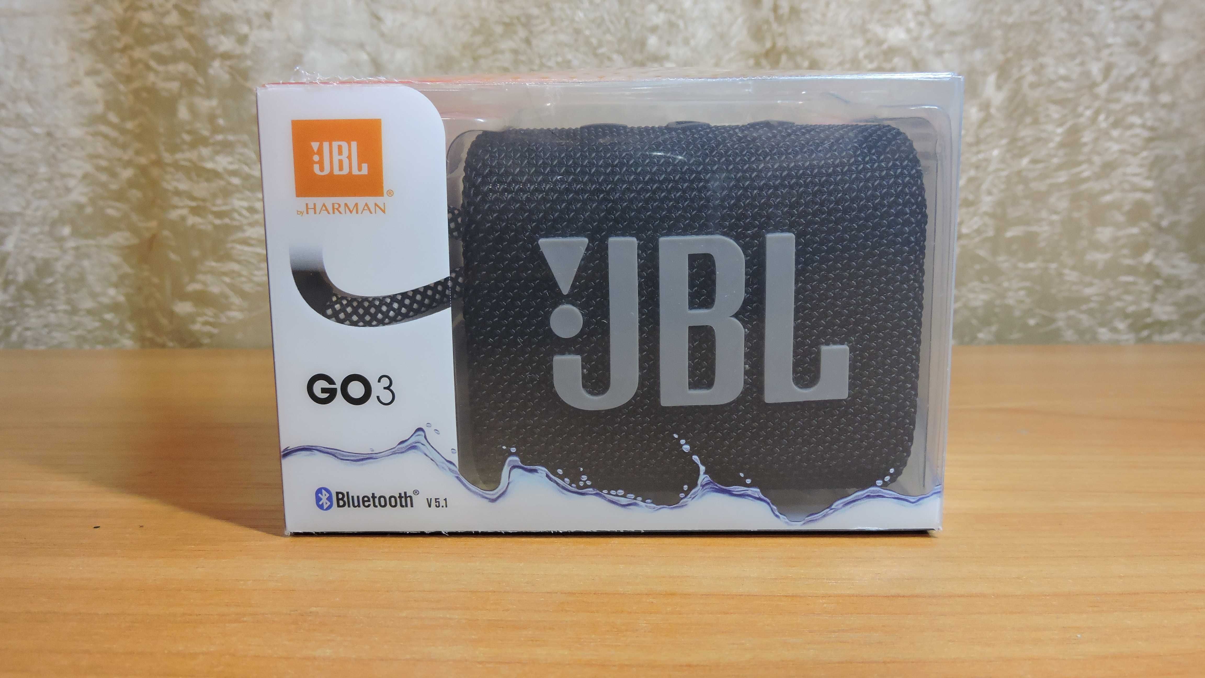 новые портативные колонки JBL GO