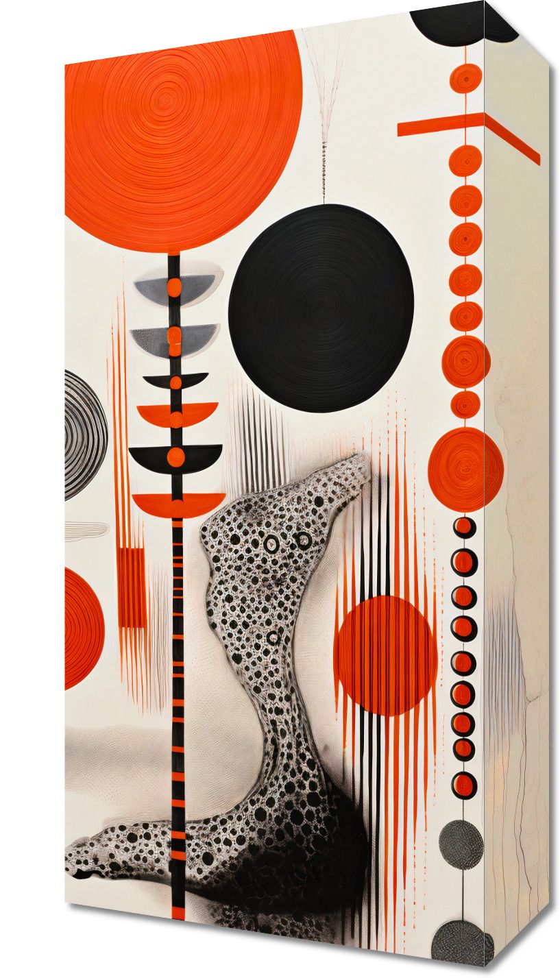 Obraz 20x40cm Kontrastowy Kosmos