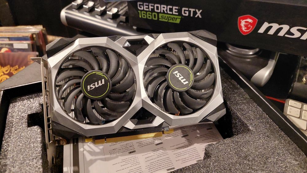 Видеокарта GeForce GTX1660 Super MSI 6Gb