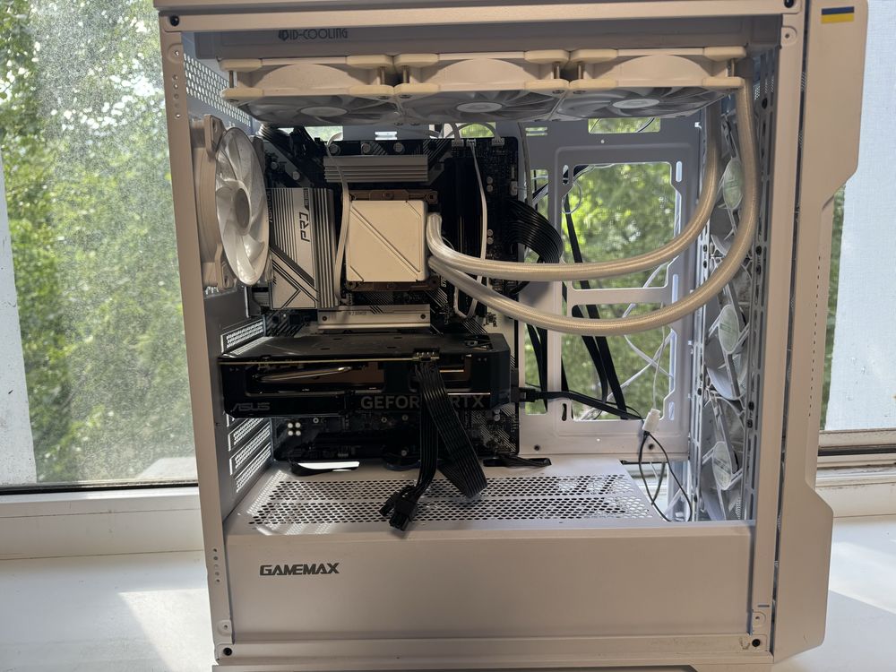 Білий пк Rtx4060 ti 8gb + i7-13700kf