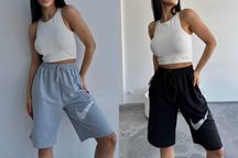Жіночі літні спортивні шорти бермуди найк женский шорты найк nike