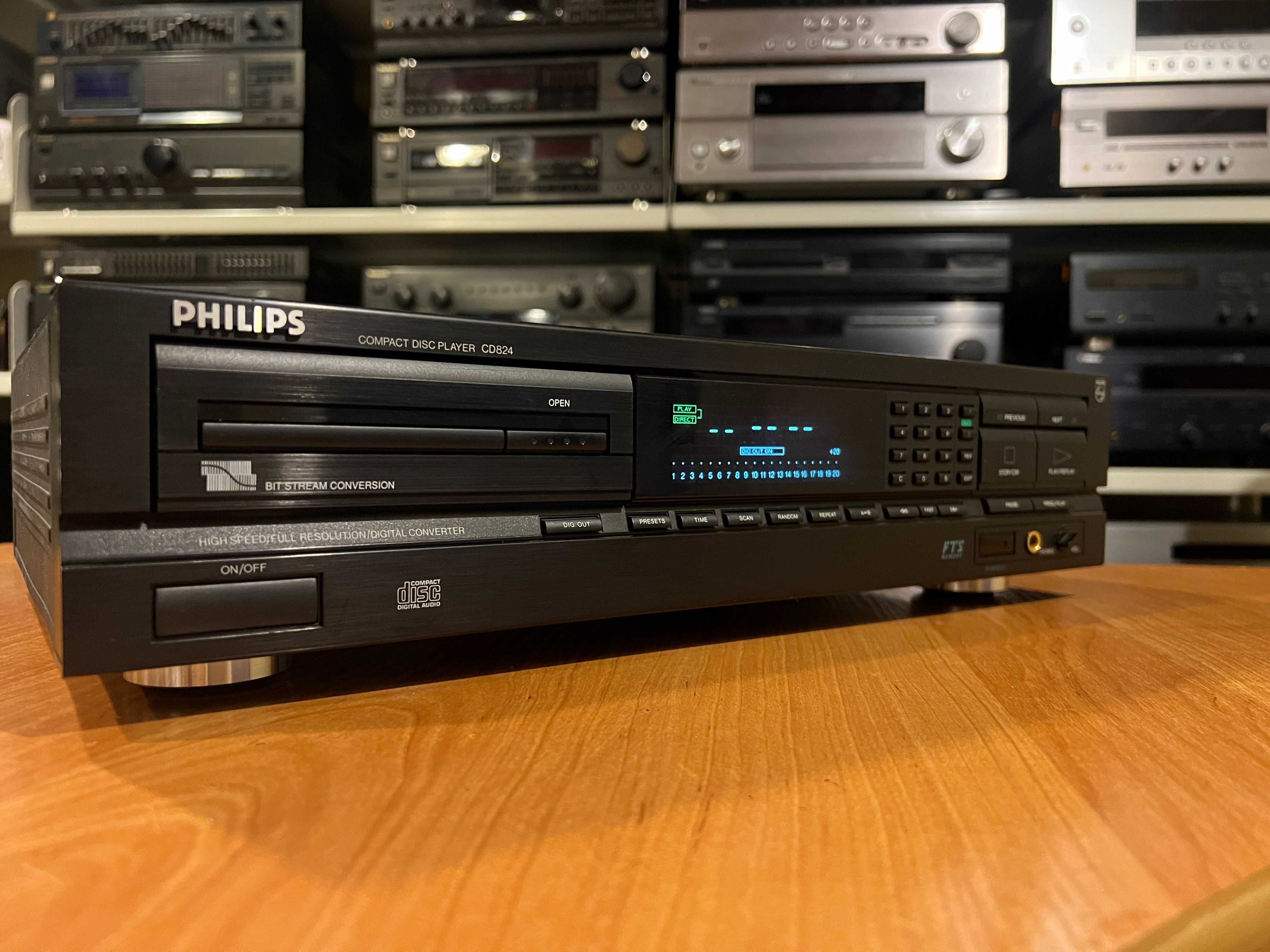 Odtwarzacz CD Philips CD824 Audio Room