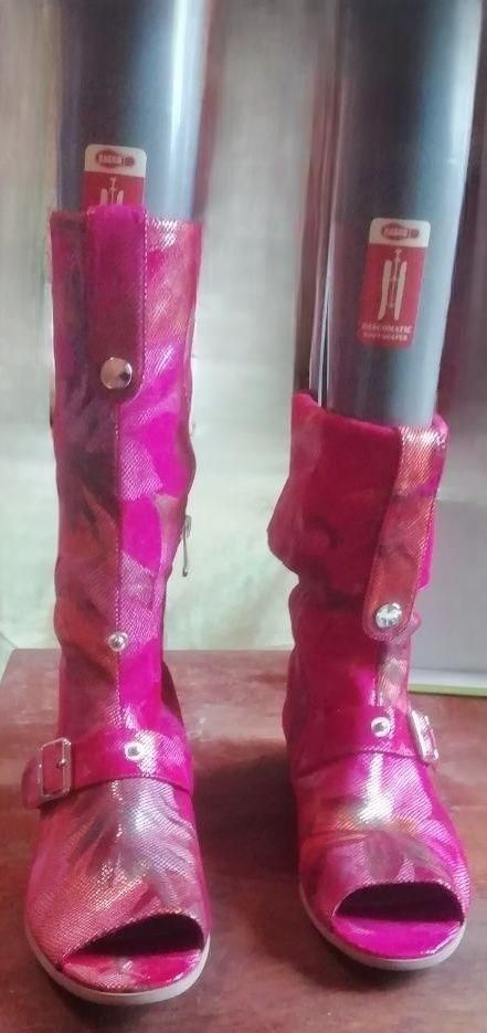 Обувь женские летние сапоги. Стелька 26,5 см