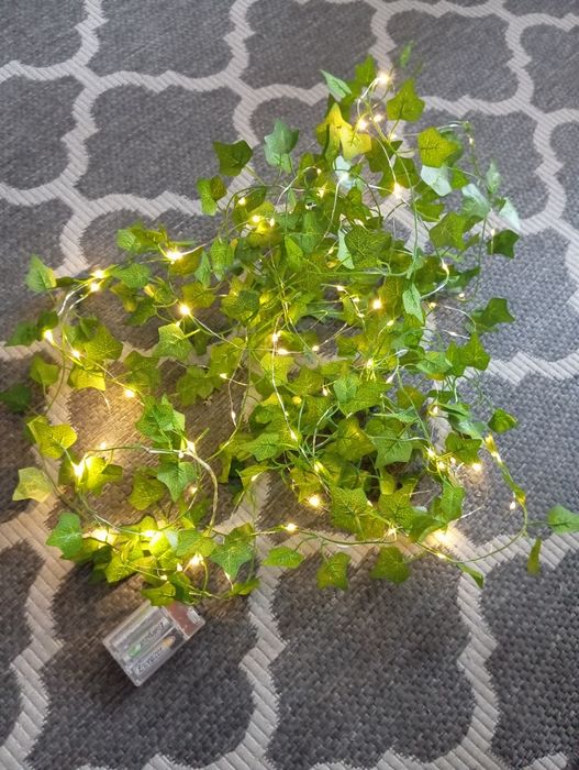 Łańcuch świetlny liście 10m