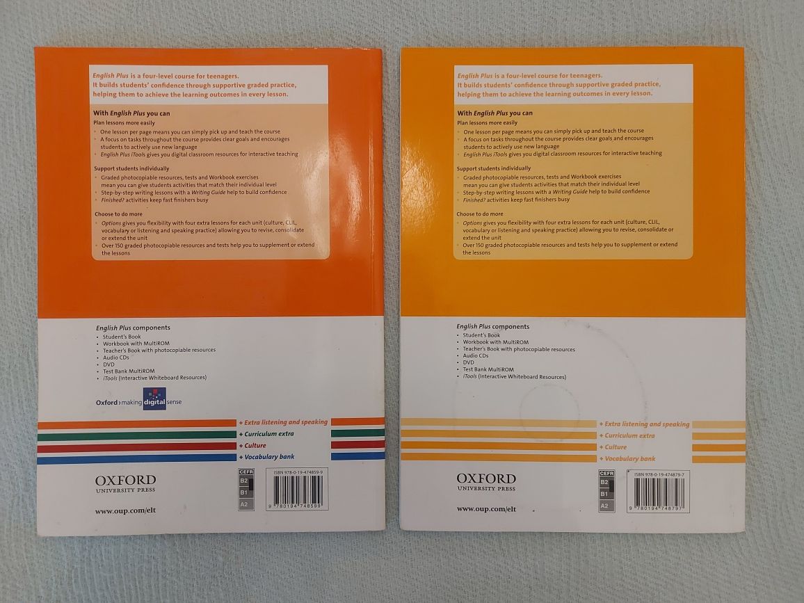 English Plus workbook e student's book 4
