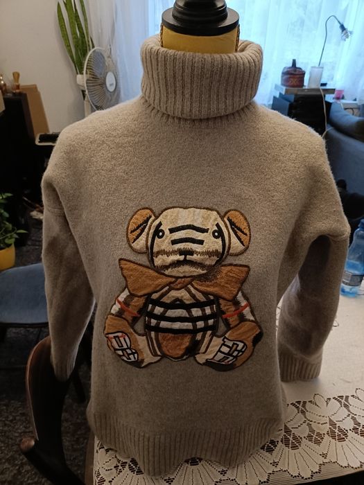 Sweterek damski Golf rozmiar M/L welna