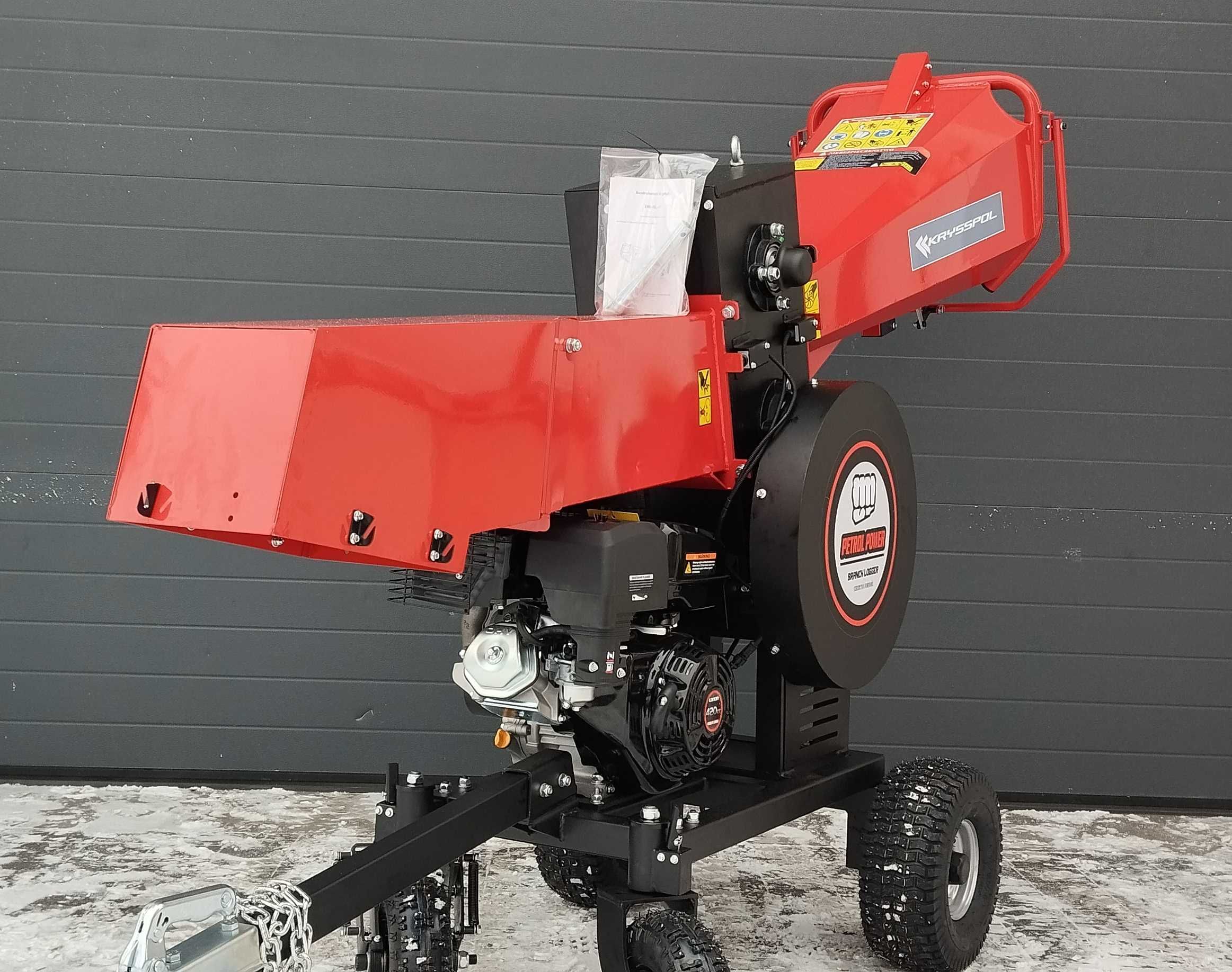 "KRYSSPOL" Rębak Walcowy Spalinowy DR-BL-15 Gałęzie śr. 12cm dostępny!