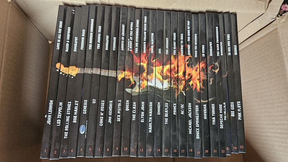 Kolekcja Legendy Muzyki 25 albumów DVD