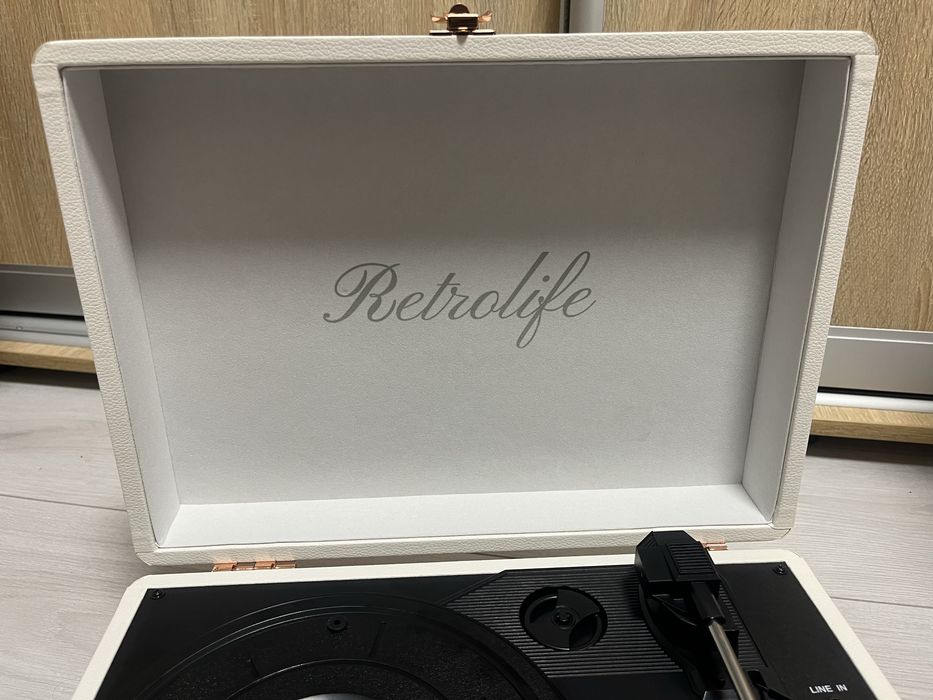 Вініловий програвач Retrolife програвачі пластинок