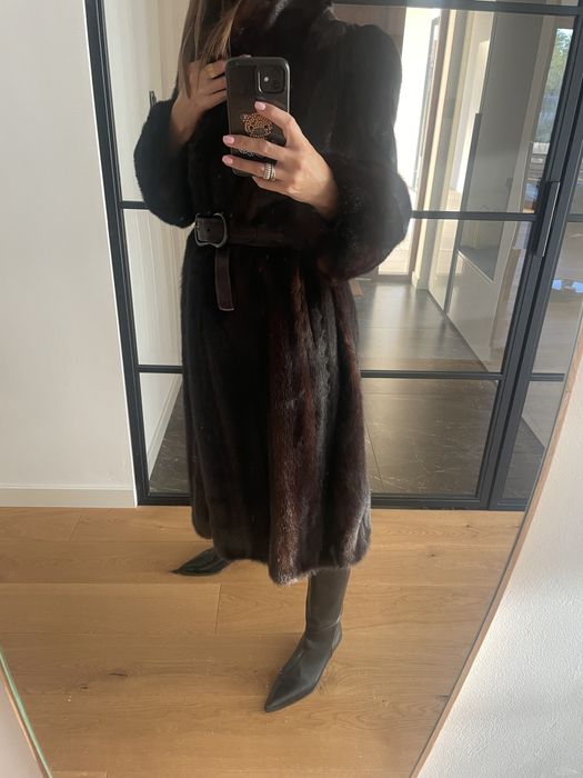 Czekoladowe futro z norek