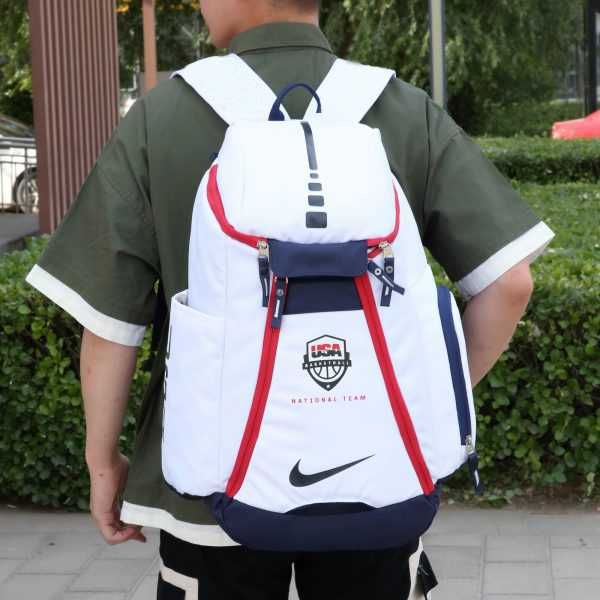 рюкзак Nike Elite Pro USA синій чорний білий Баскетбольний рюкзак