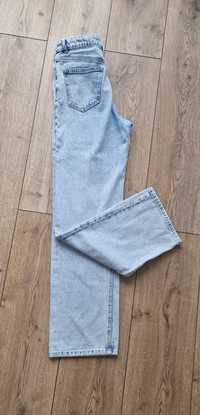 Spodnie jeansy dzinsy baggy szeroka nogawka Lindex Zara H&M 152 158