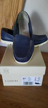 Buty granatowe 37