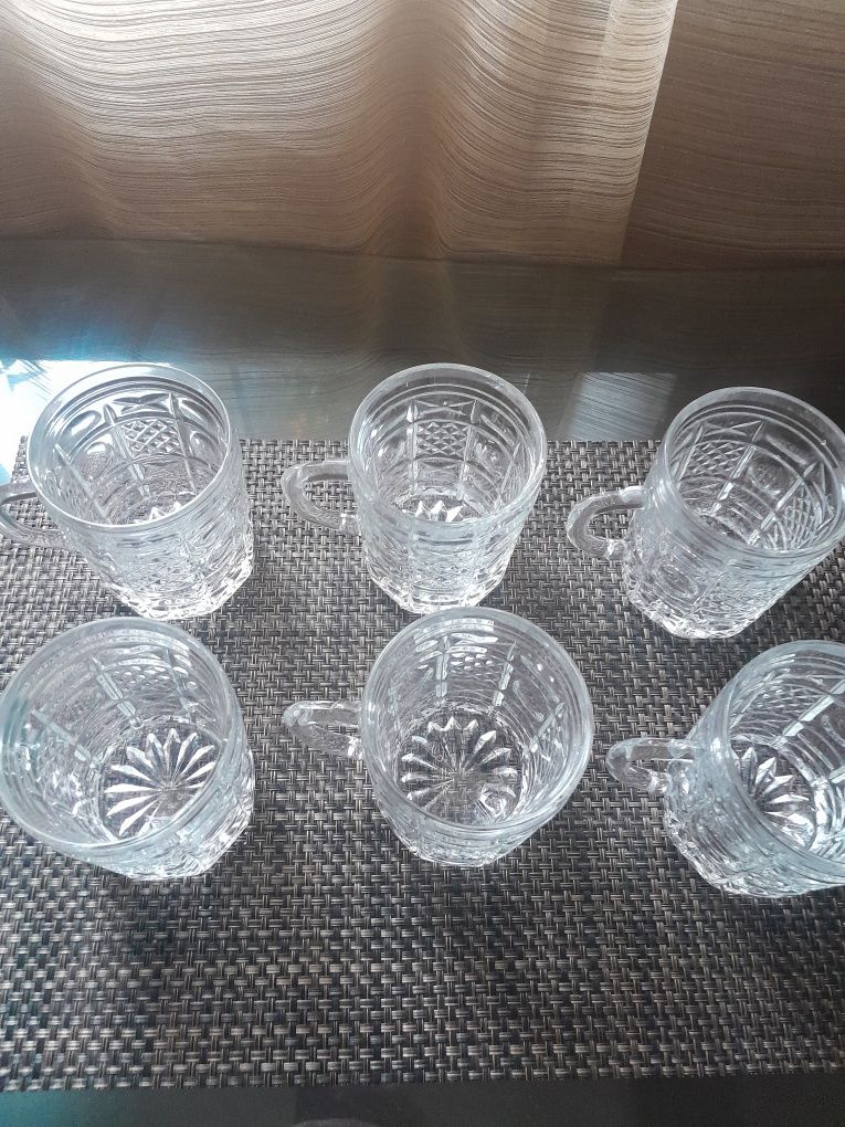 Кришталеви бокали 6 шт 0.25 л