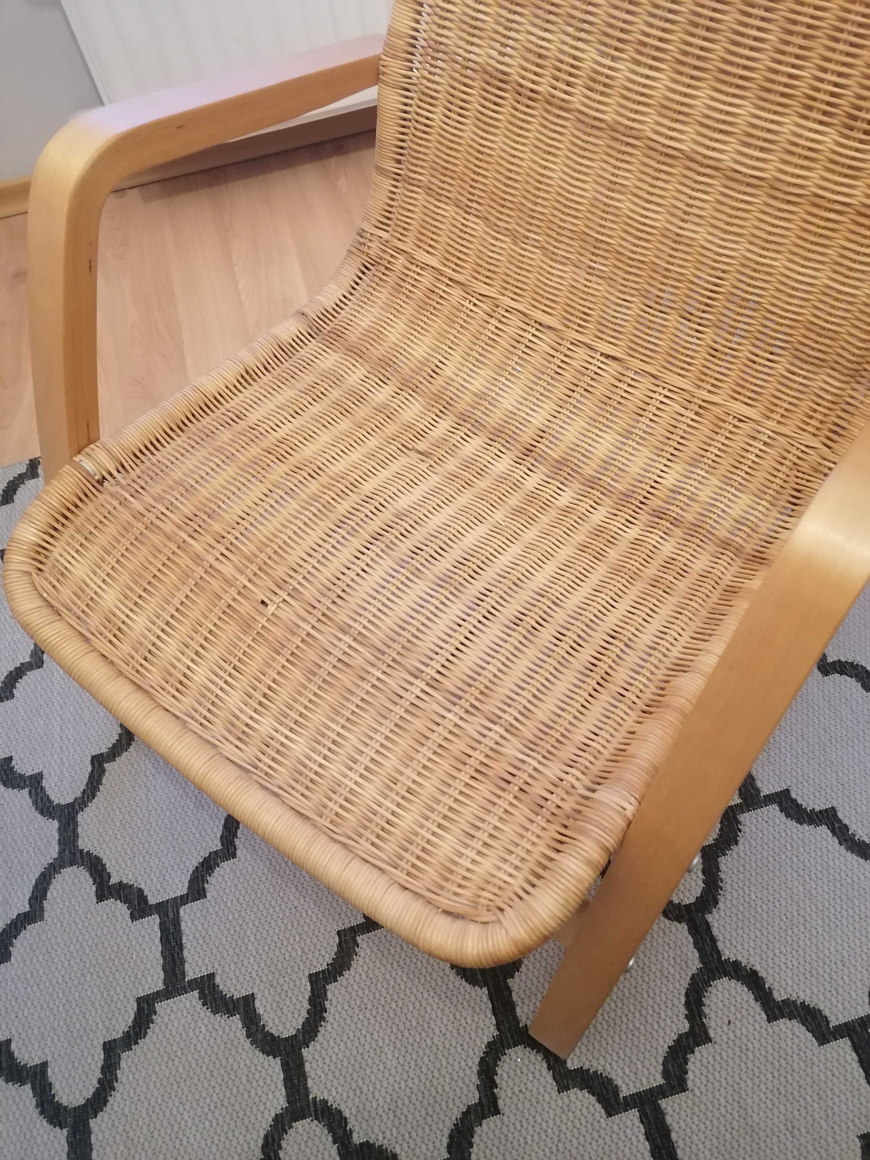 Krzesło ikea rattan