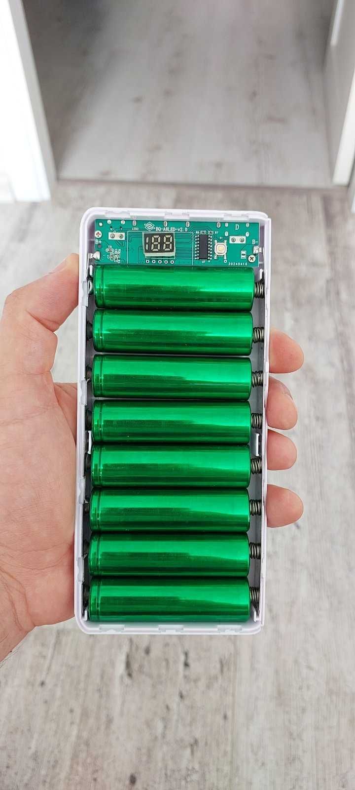 Корпуса повербанка під акумулятори 21700 та 18650 на 8шт powerbank