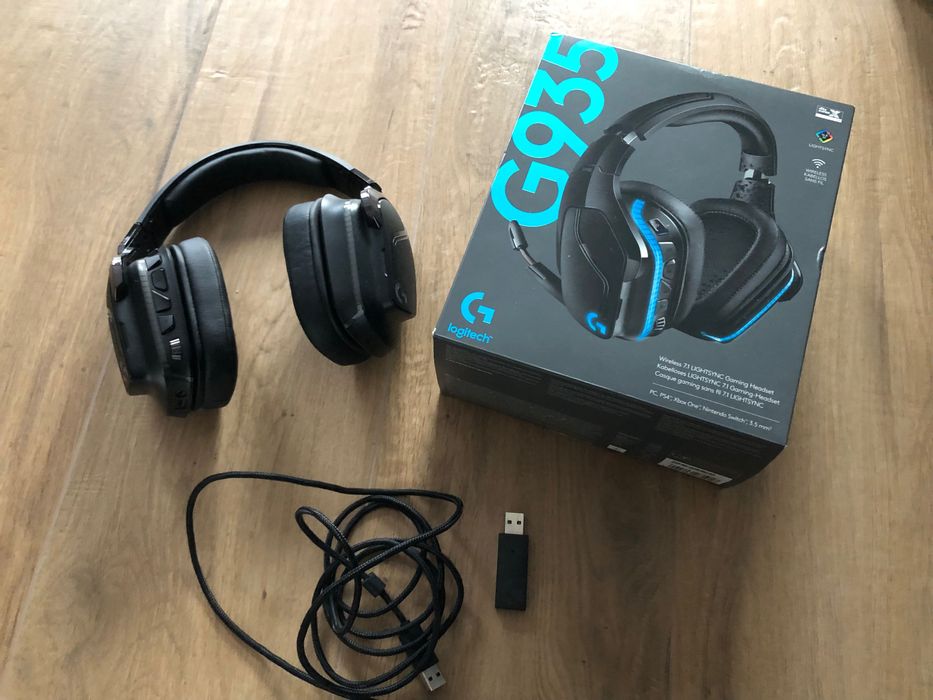 Logitech G935 słuchawki