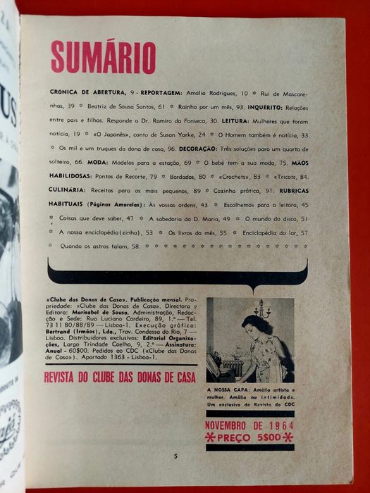 Amália Rodrigues 1964