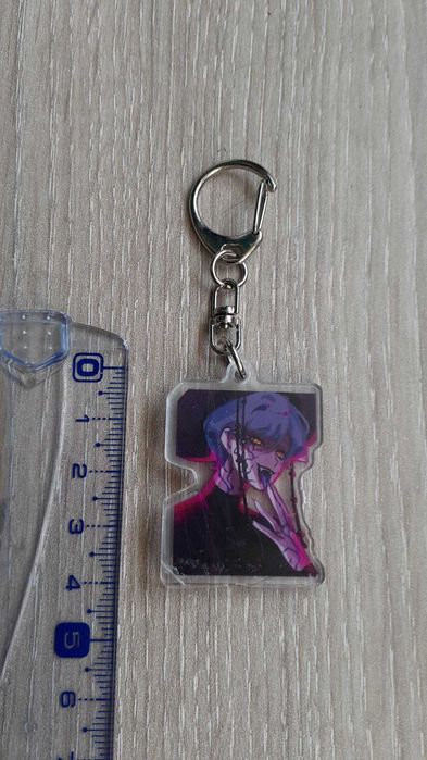 Saja Boys porta chaves acrílico kpop demon hunters