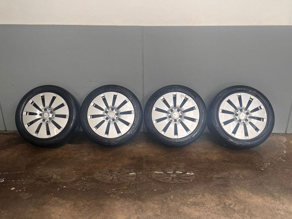 Jantes 17 originais Mercedes C de 2016/2019
Com pneus