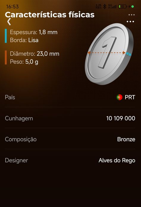 Moeda antiga de Portugal