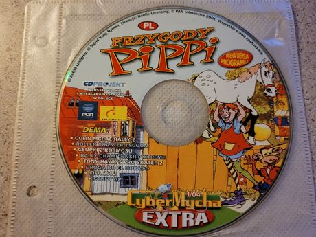 PC CD-ROM Przygody Pippi 2001 CDproject PL