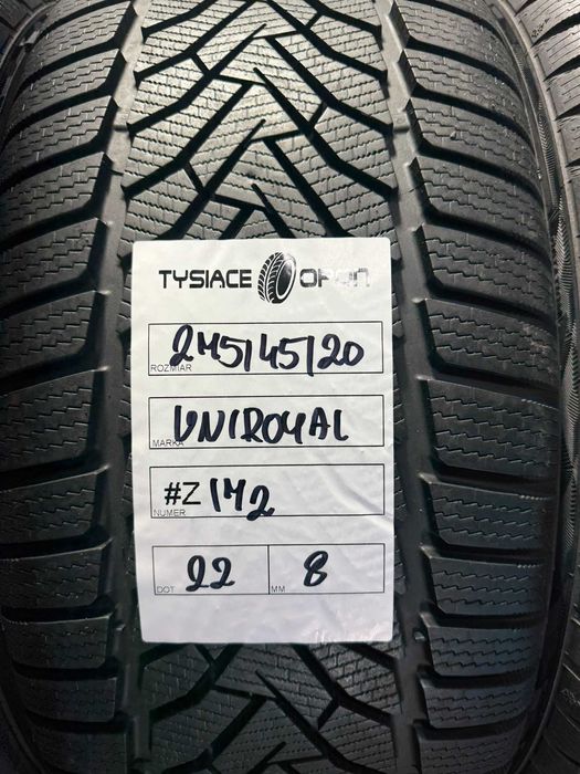 Opony Zimowe 275/45/20 Uniroyal WinterExpert Komplet #Z172