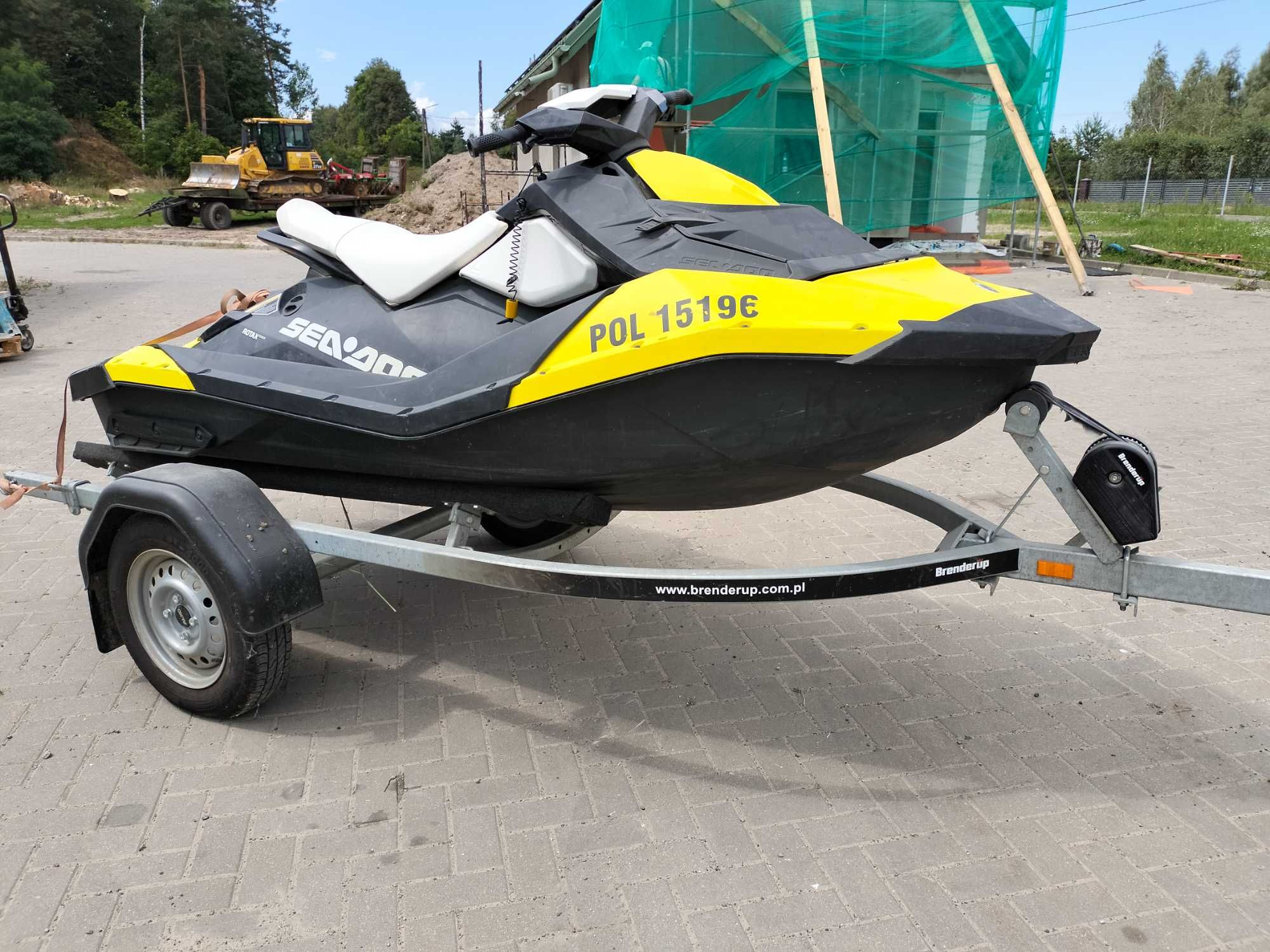 Skuter Sea Doo Spark 90 + przyczepka - jak nowy !!!