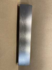 Uchwyt meblowy Krawędziowy EDGE STRAIGHT 200 ALUMINIOWY SREBRNY