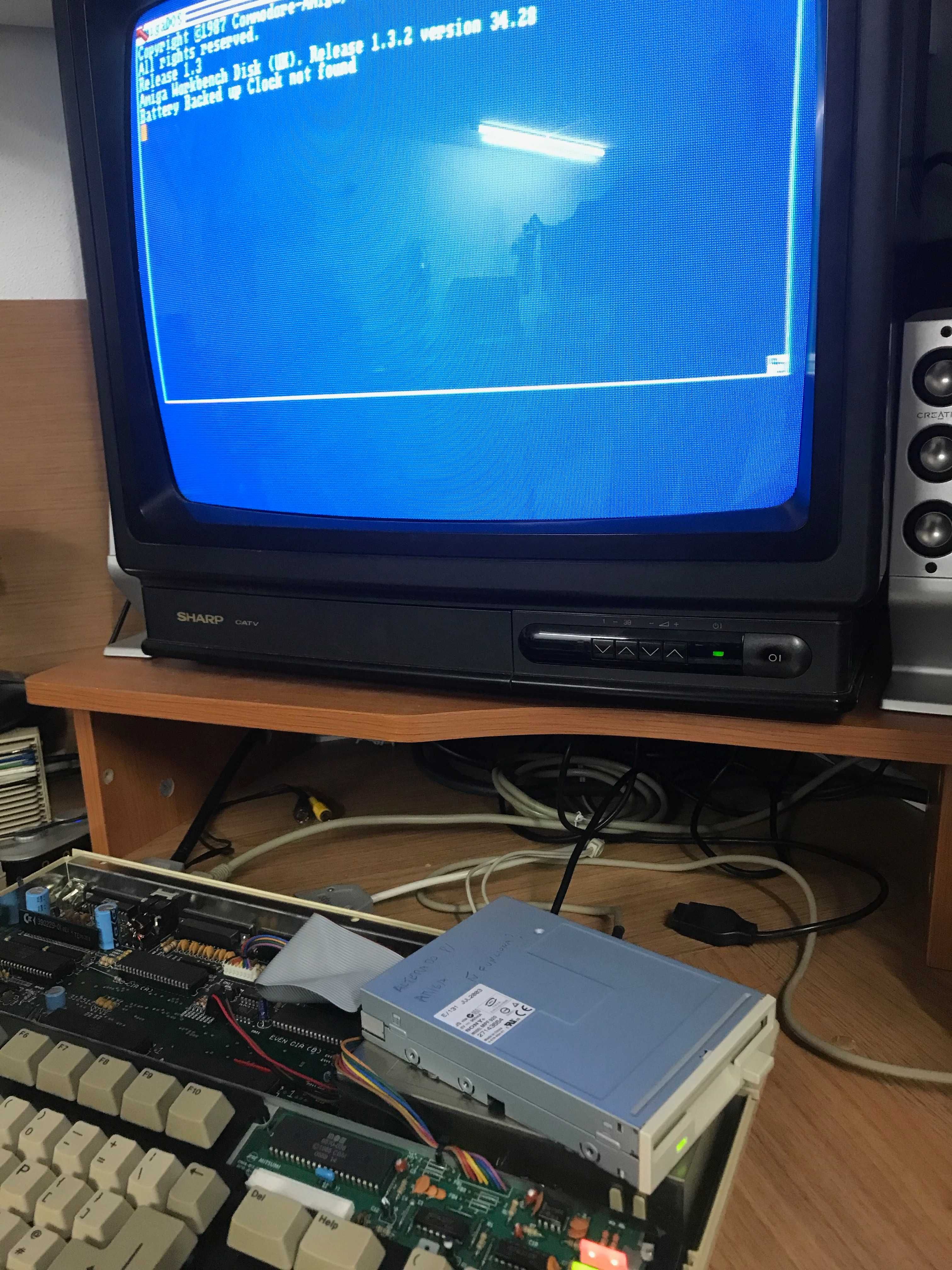 Drive de disquete preparado para Commodore Amiga - Floppy drive