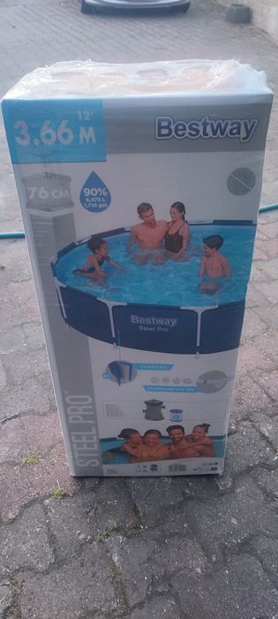 Nowy oryginalnie zapakowany basen bestway 3.66 m