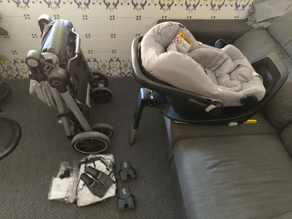 Carrinho Bébéconfort + Ovo + Isofix
