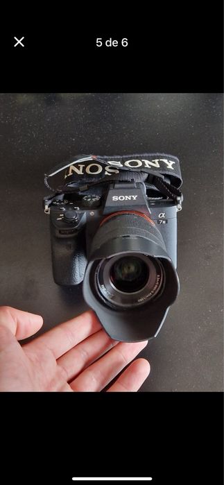 Sony a7 iii + lente + 2baterias