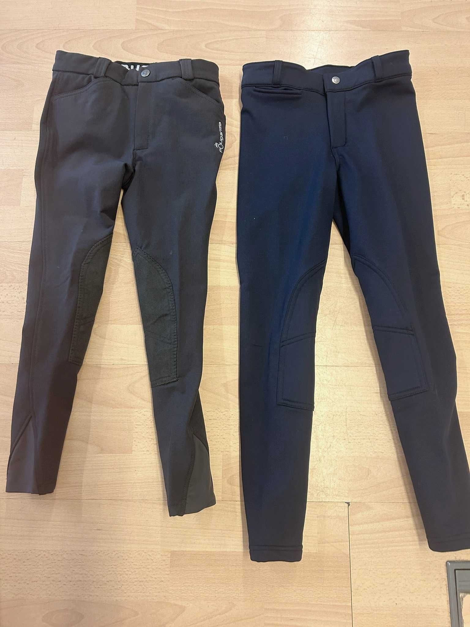 2 PARES DE CALÇAS PARA EQUITAÇÃO