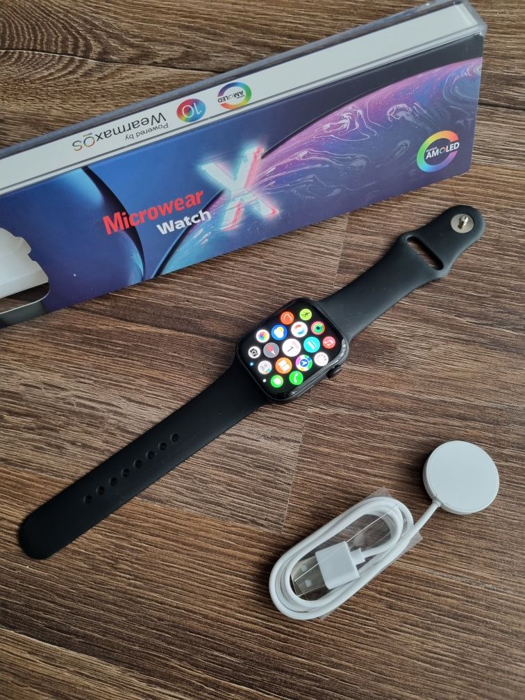 Smartwatch Mikrowear X 2.02 cala ekran Amoled
